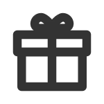 Gift SVG Icon